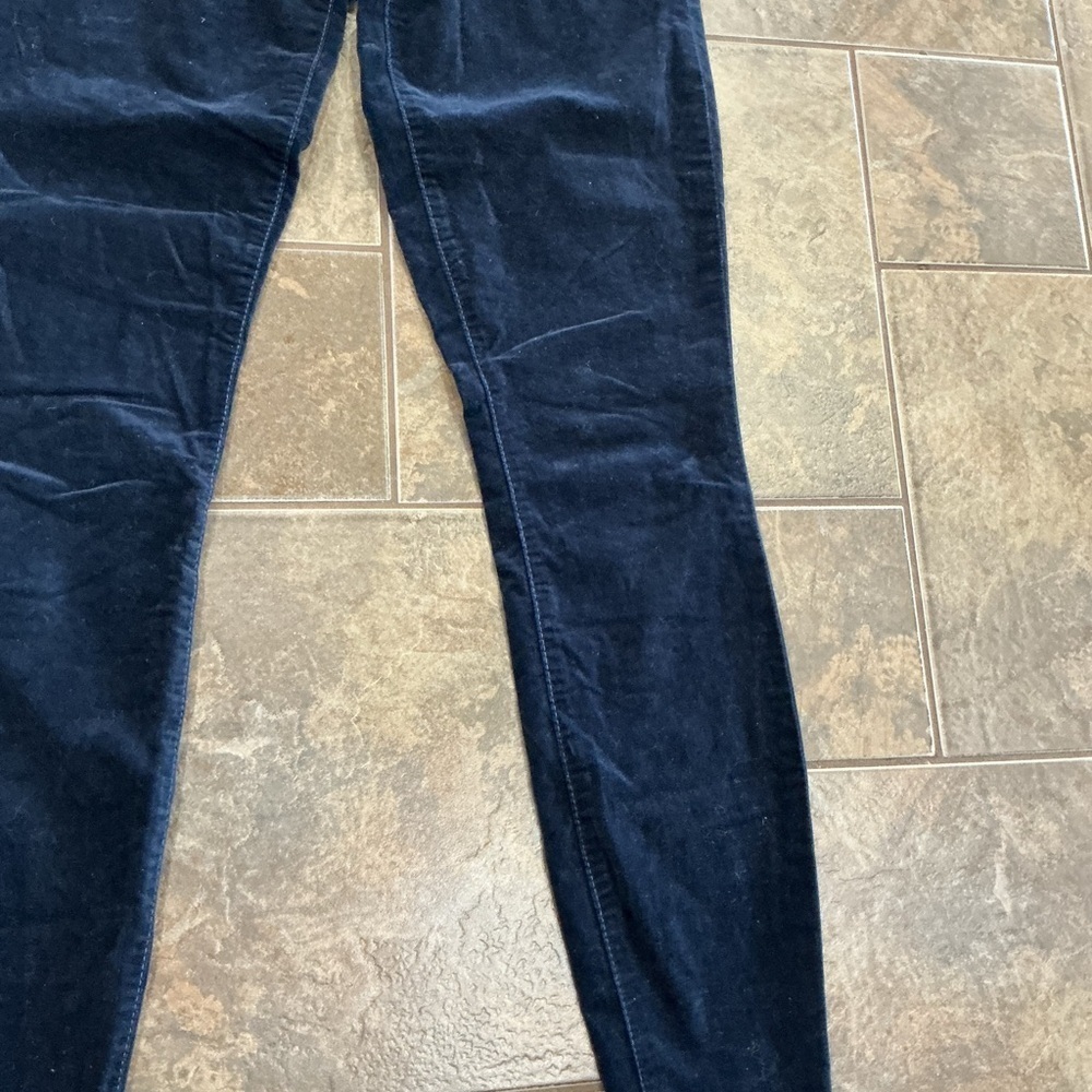 🥵 Tommy Hilfiger Dark Blue velvet Pants - Picture 3 of 6